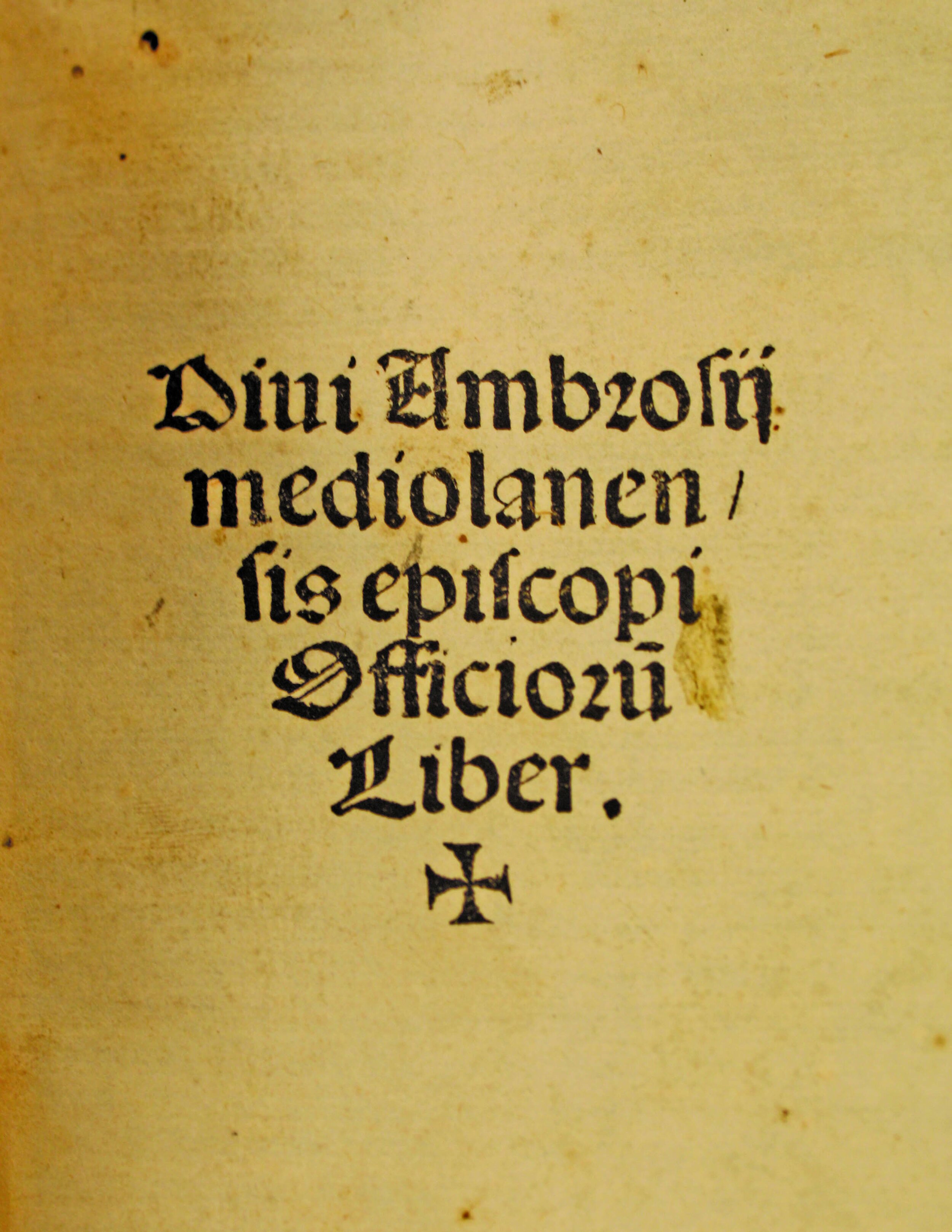 Cover Page
