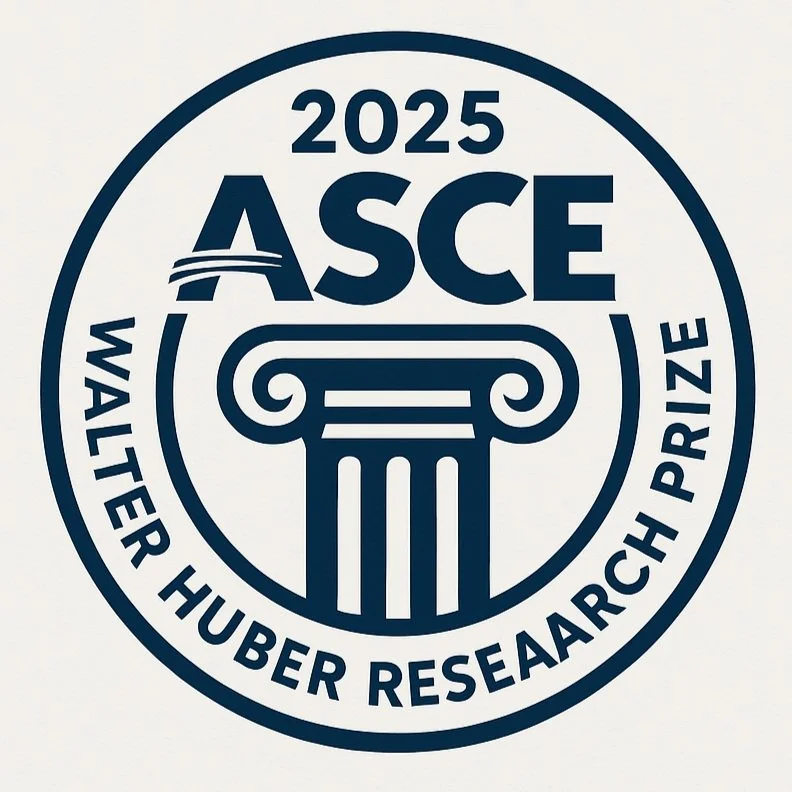 Prof. Mostafavi Received the 2025 ASCE Walter Huber Research Prize