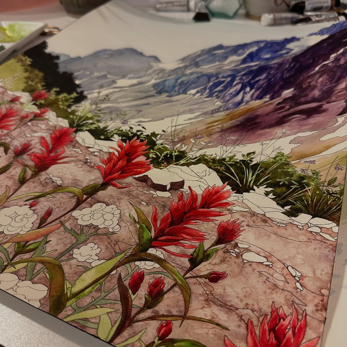 Sneak peek of my current WIP and some photos of the trip from several years back that inspired it. Looking through these memories brings me so much joy and gratitude for the beautiful life we get to live here in the breathtaking PNW. 🌲🏔️💚
&bull;
&