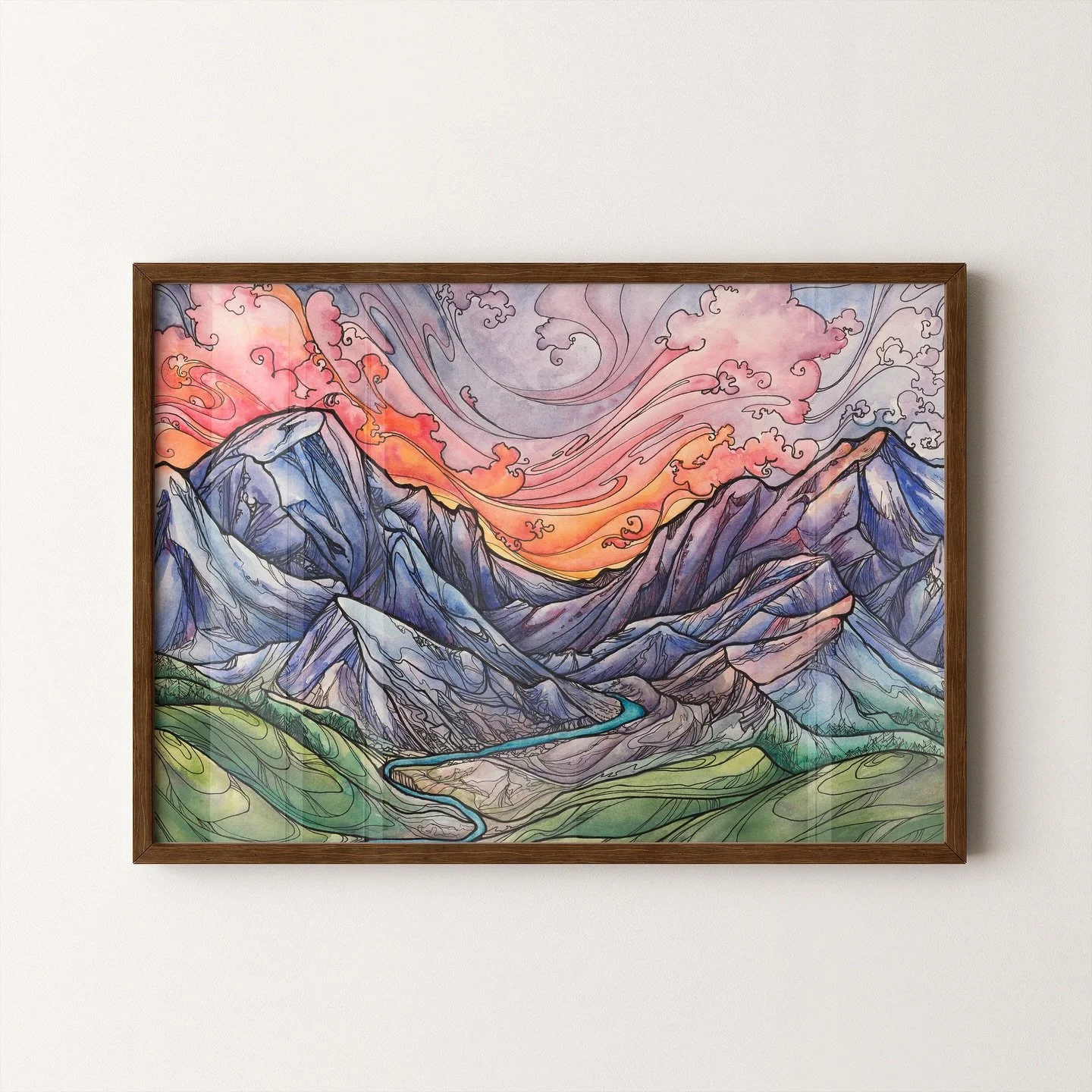 Just a reminder that I now have several originals up in my shop! To be first for future announcements, sign up for my newsletter through my website! 
&bull;
&bull;
&bull;
&bull;
&bull;
#originalart #originalartforsale #originalwatercolor #shopart #wa