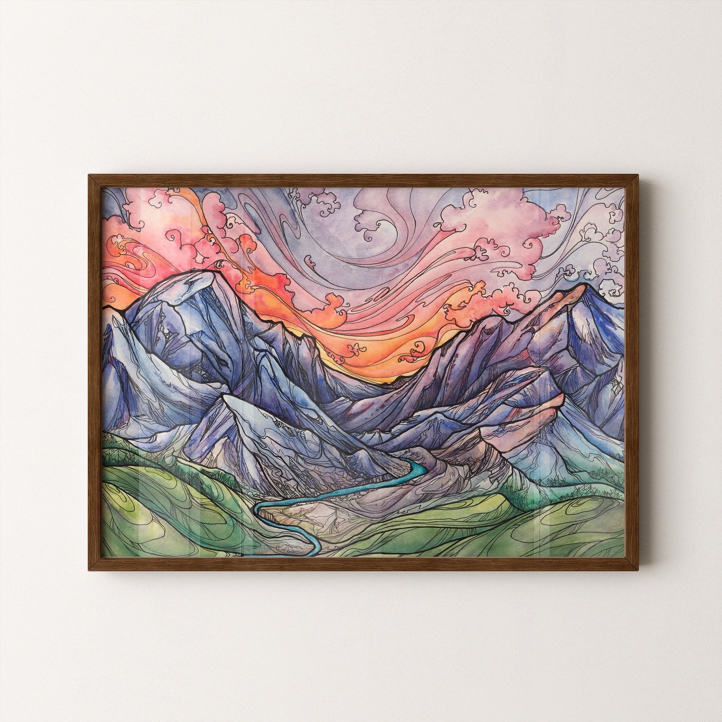 Just a reminder that I now have several originals up in my shop! To be first for future announcements, sign up for my newsletter through my website! 
&bull;
&bull;
&bull;
&bull;
&bull;
#originalart #originalartforsale #originalwatercolor #shopart #wa