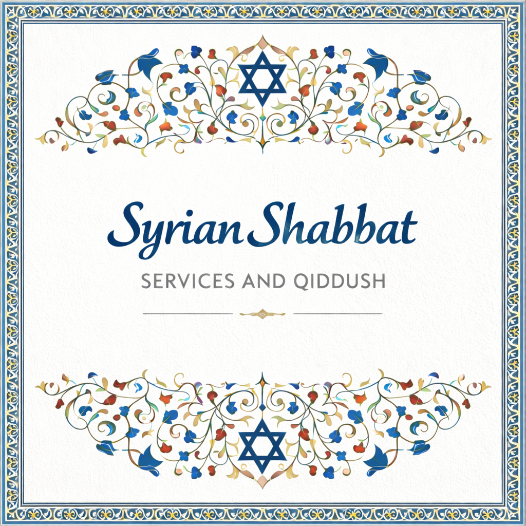 Syrian Shabbat Services