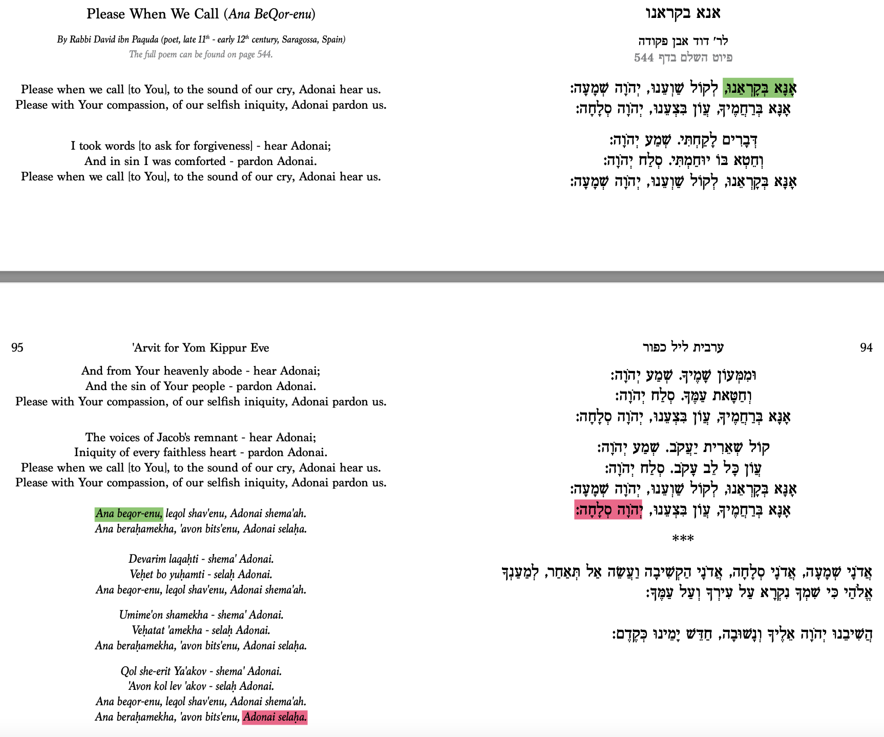 Yom Kippur Prayers Kanisse Yom Kippur Prayers Kanisse