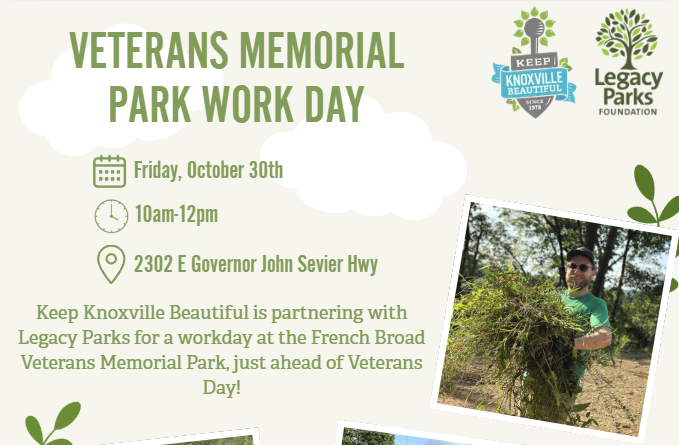 Veterans Memorial Park Work Day