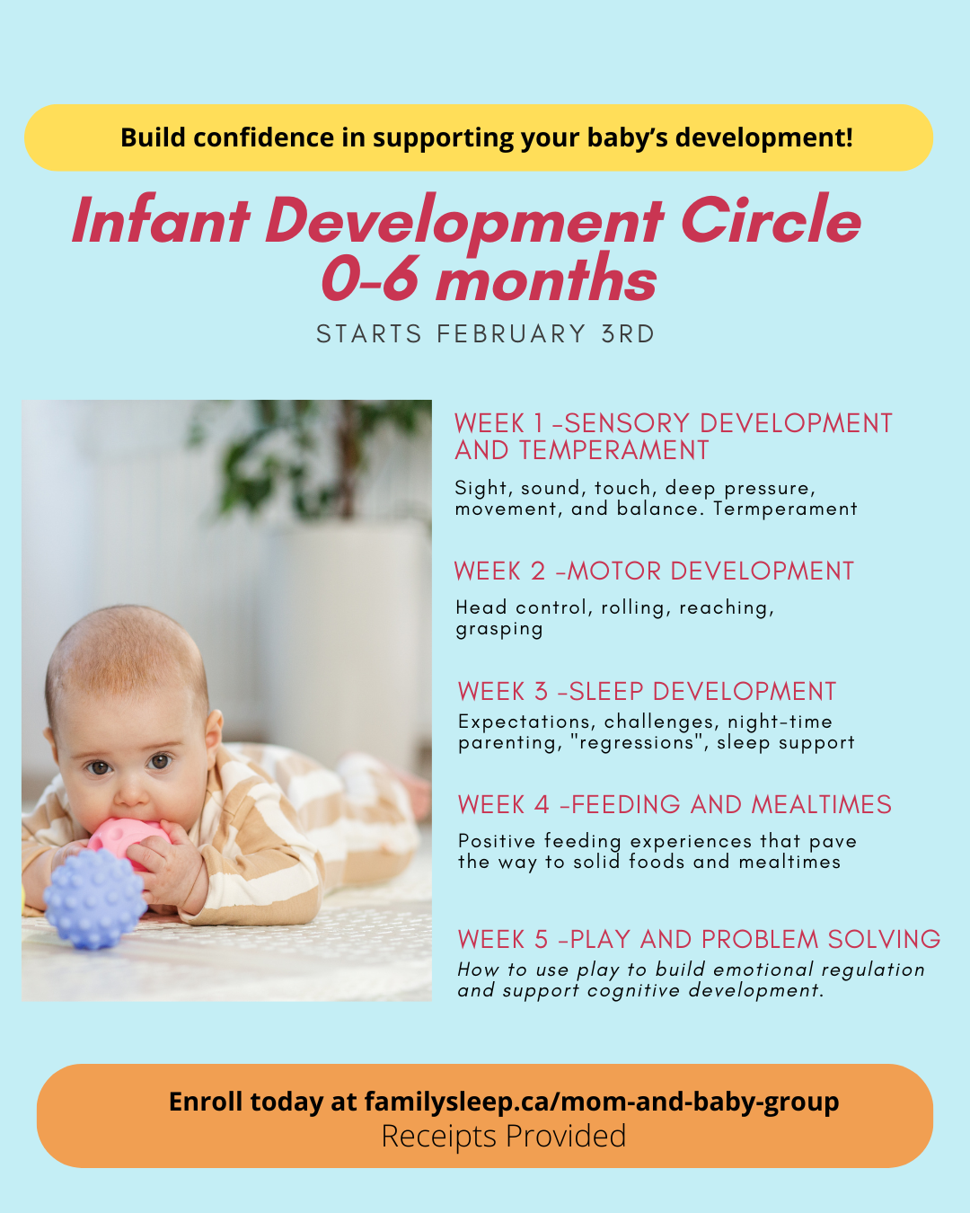 Mom &amp; Baby Group    (0-6 months)