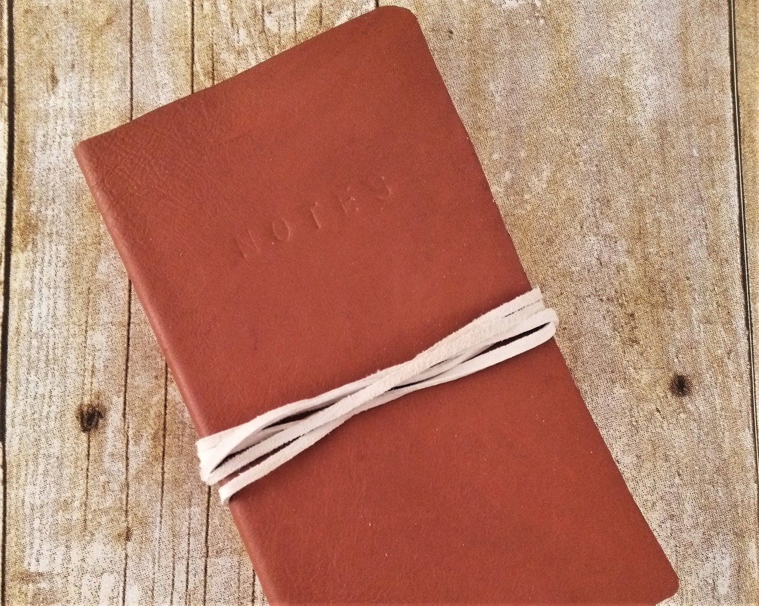 Dandelion Journal Cover — Sweet Pea Leather