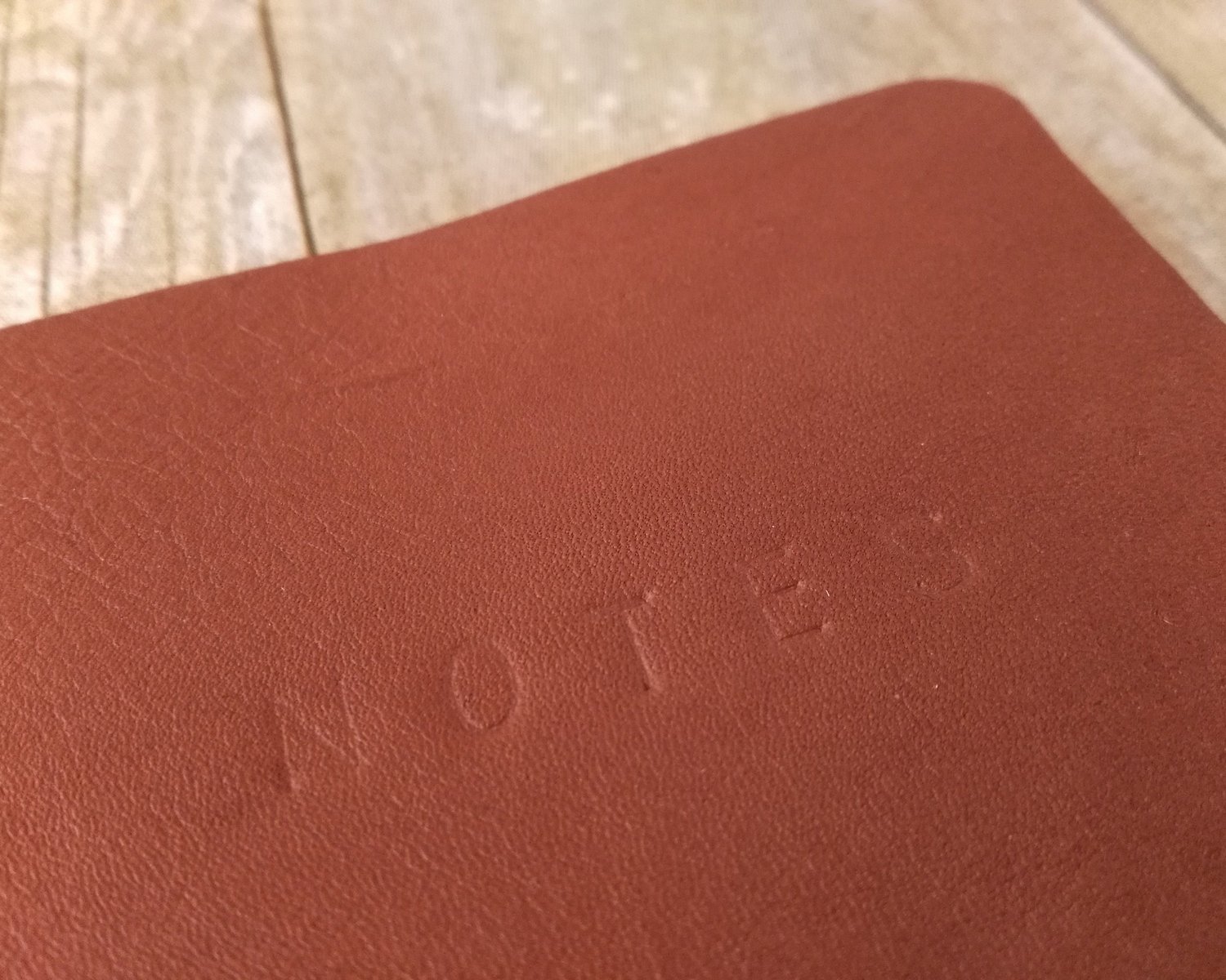 Dandelion Journal Cover — Sweet Pea Leather