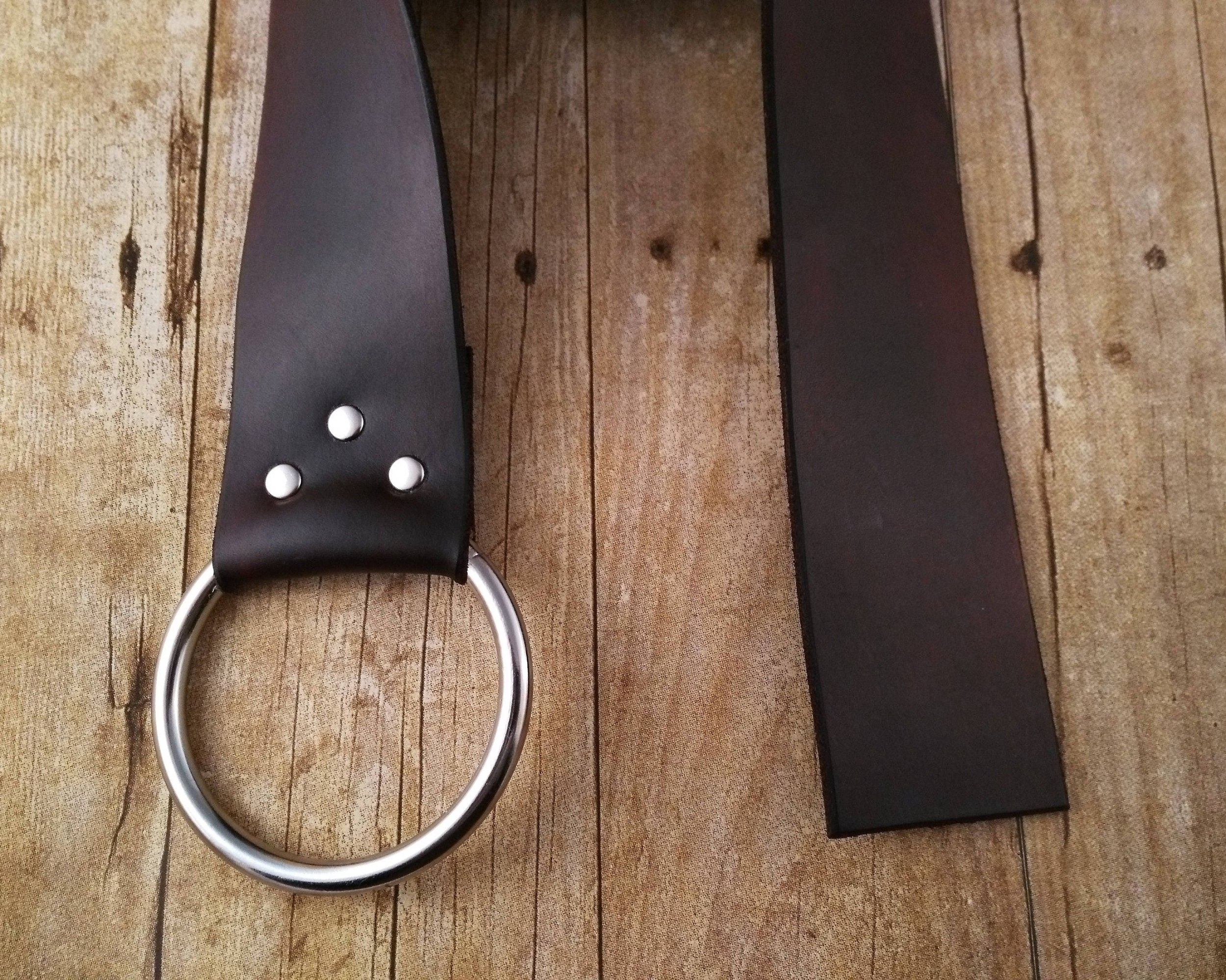 Belt Apparel - Custom Belt - Grooms Belt - Alternative Wedding - Costume Accessory - O-ring Cosplay belt - Medieval Reenactment - Wide Belt