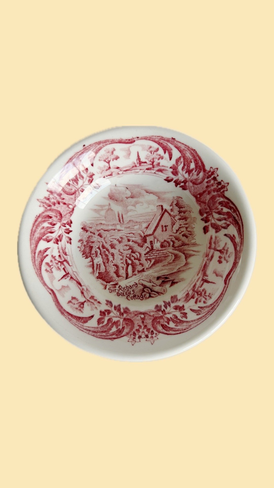 Assiette nostalgique