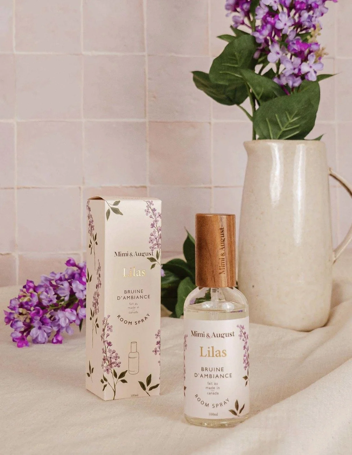 Brume d'ambiance lilas - 22$