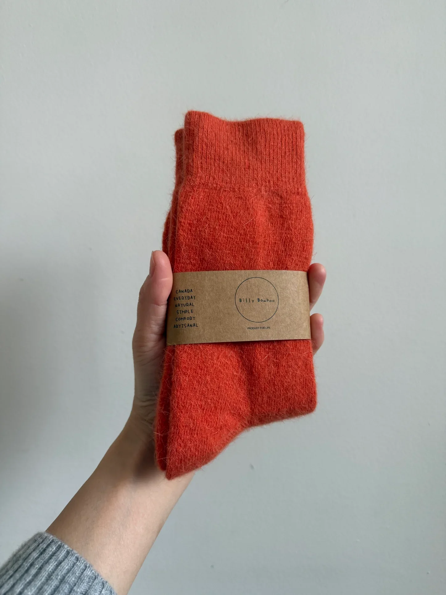 Bas doudou angora
