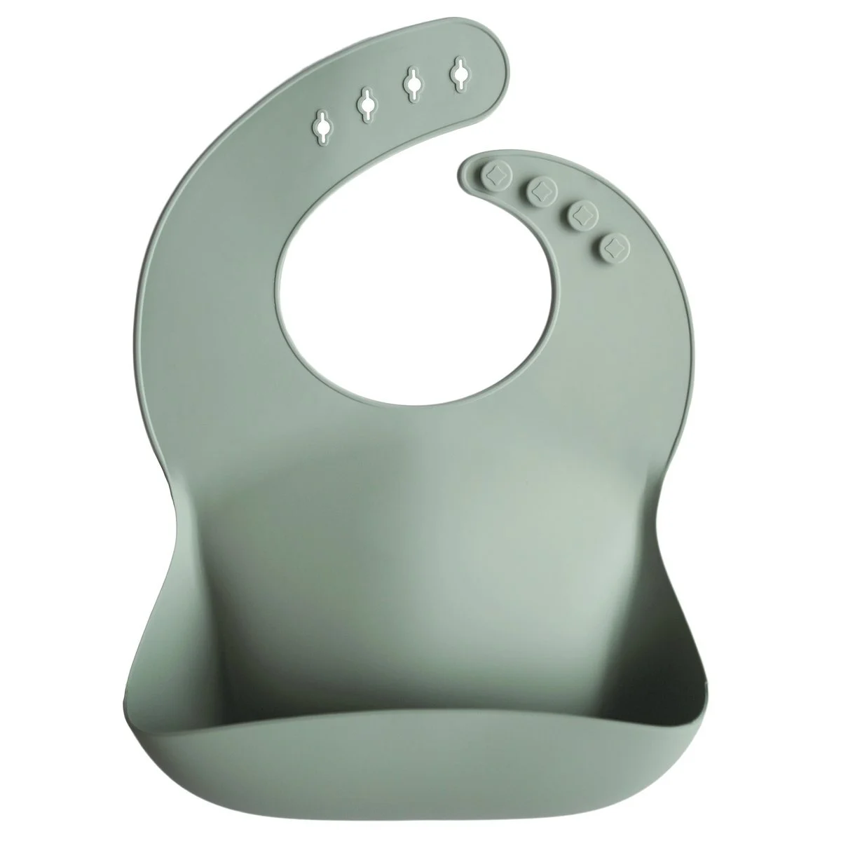 Mushie Silicone Waterproof Baby Bib
