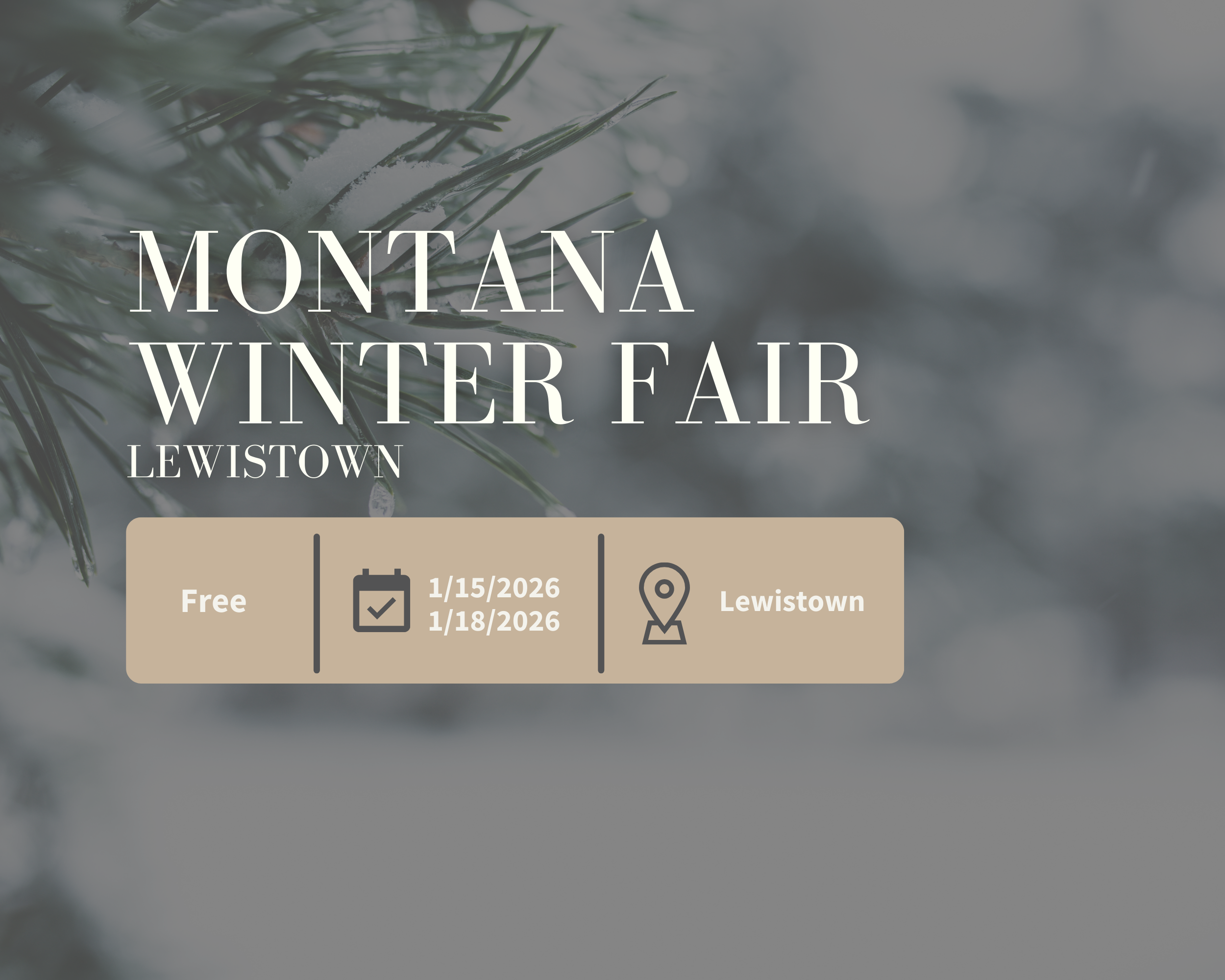 Montana Winter Fair 