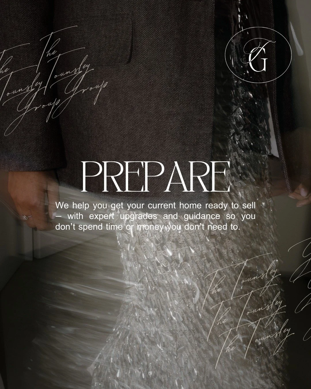 Our process is simple on paper, but involves a lot of moving parts in practice. This can look like: managing inspections, negotiating offers, making sure your home is staged JUST RIGHT. What you see is Step 1-2-3, but what we're handling is Step 1.a,