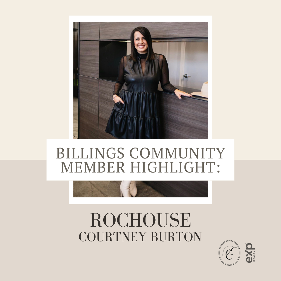 Billings Community Member Highlight: Courtney Burton of RocHouse