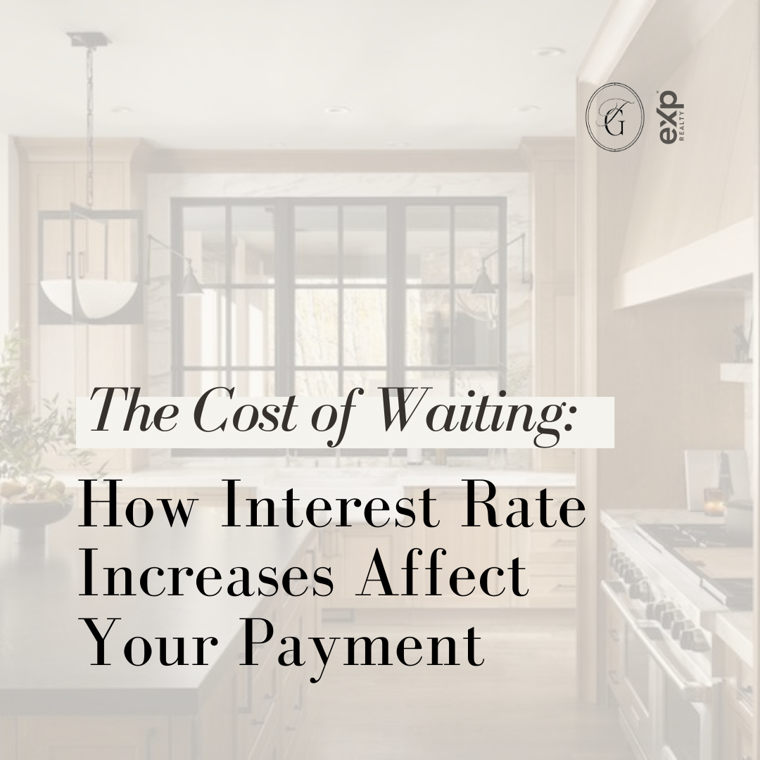 The Cost Of Waiting: How Interest Rate Increases Affect Your Payment 