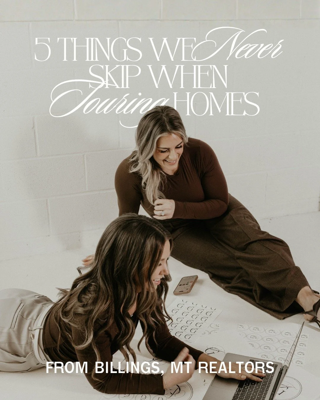 House tours look fun on Instagram&hellip;and they ARE. But there's also a lot happening behind the scenes. 

While you&rsquo;re imagining furniture layouts and where the Christmas tree or your Kitchen Aid might go, we&rsquo;re quietly checking the th