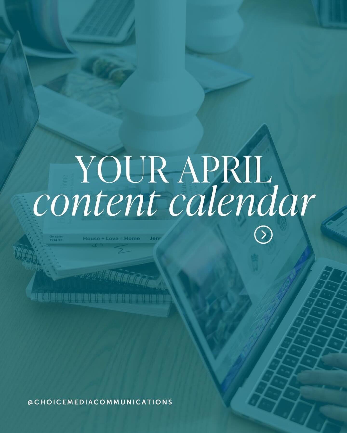 Stuck in a content rut and wishing someone else would create content for you?

Look no further, friends. Here are 30 days worth of content ideas for your April calendar, perfect for any niche. 

Still feeling overwhelmed with having to create these p