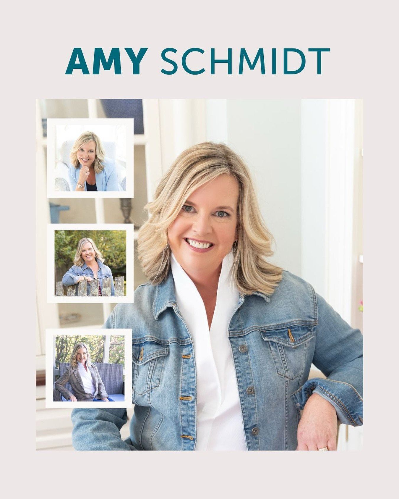 🌟 We&rsquo;re thrilled to announce our client, Amy Schmidt! 🌟 

Amy inspires and empowers women to embrace their journey with courage and authenticity. As a sought-after speaker, TEDx speaker, and award-winning author, Amy&rsquo;s voice resonates w