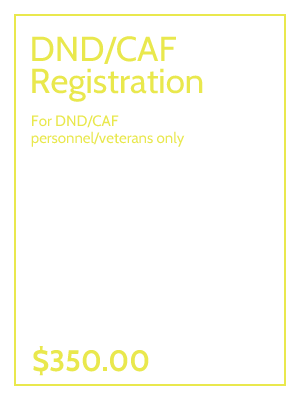 DND/CAF Registration $350.00
