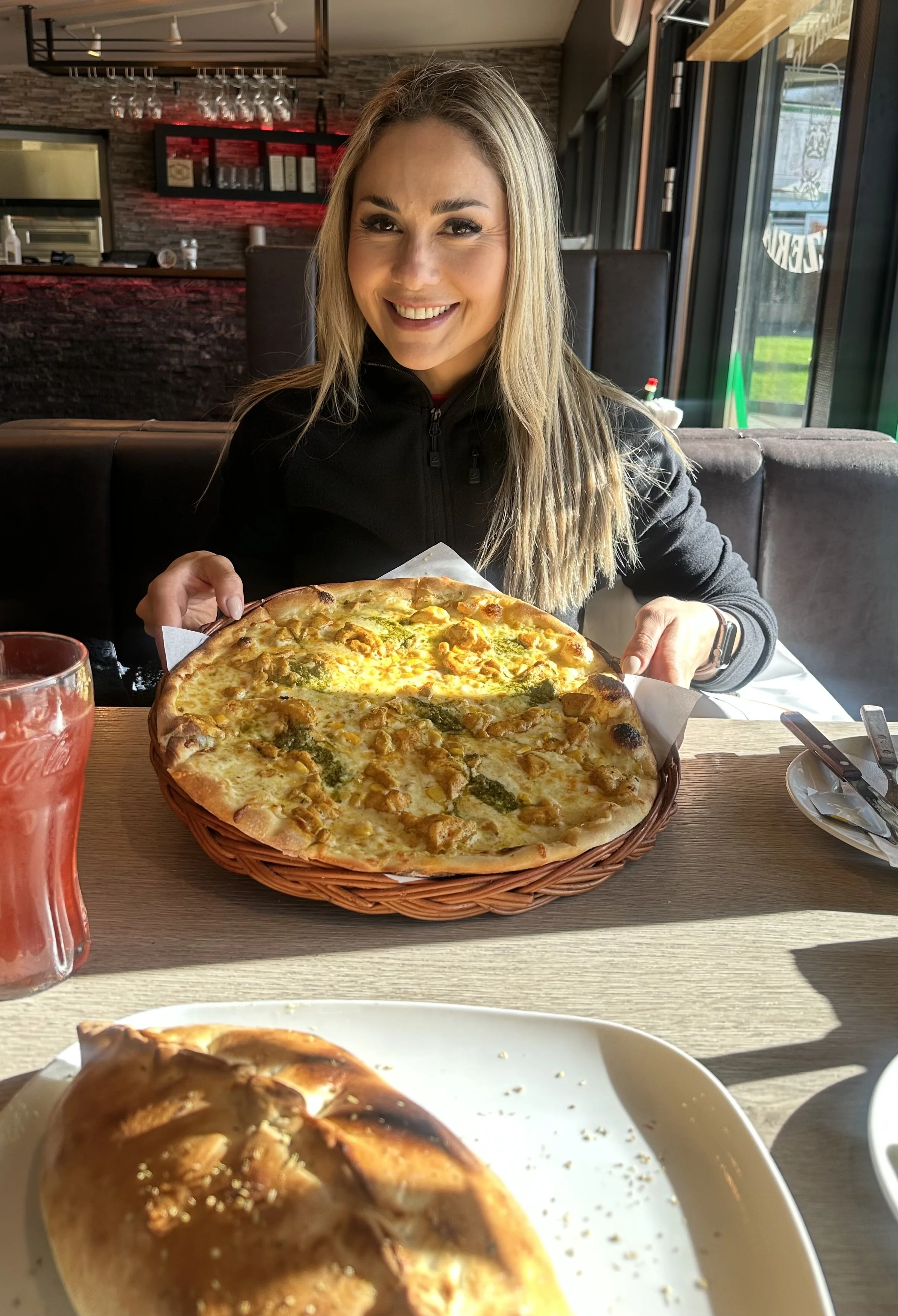 Pizza, Lemon cake and Eating Differently