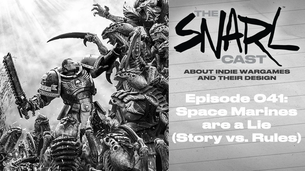 Space Marines are a Lie (Story vs. Rules)