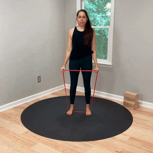  resistance band bicep curl 