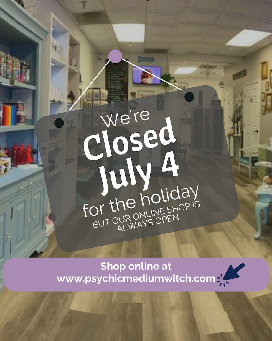 Closed for the Holiday 🎆