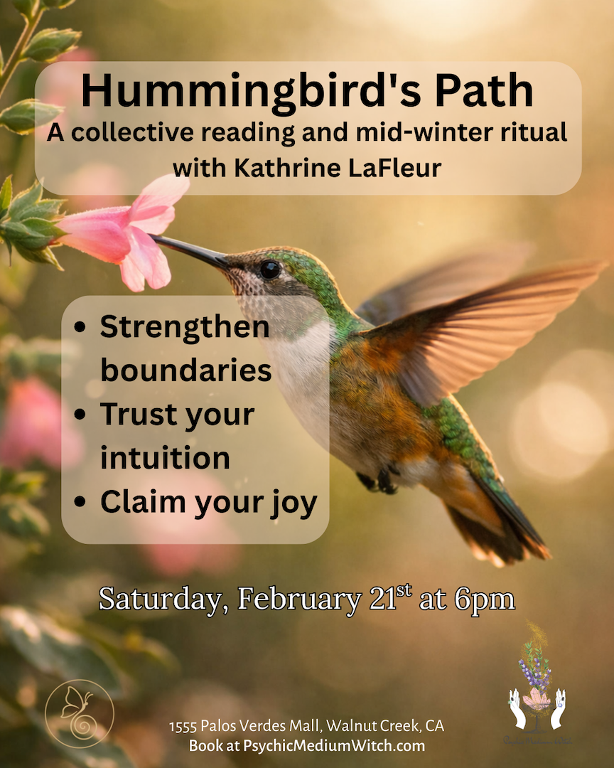 Hummingbird's Path: a collective reading and mid-winter ritual