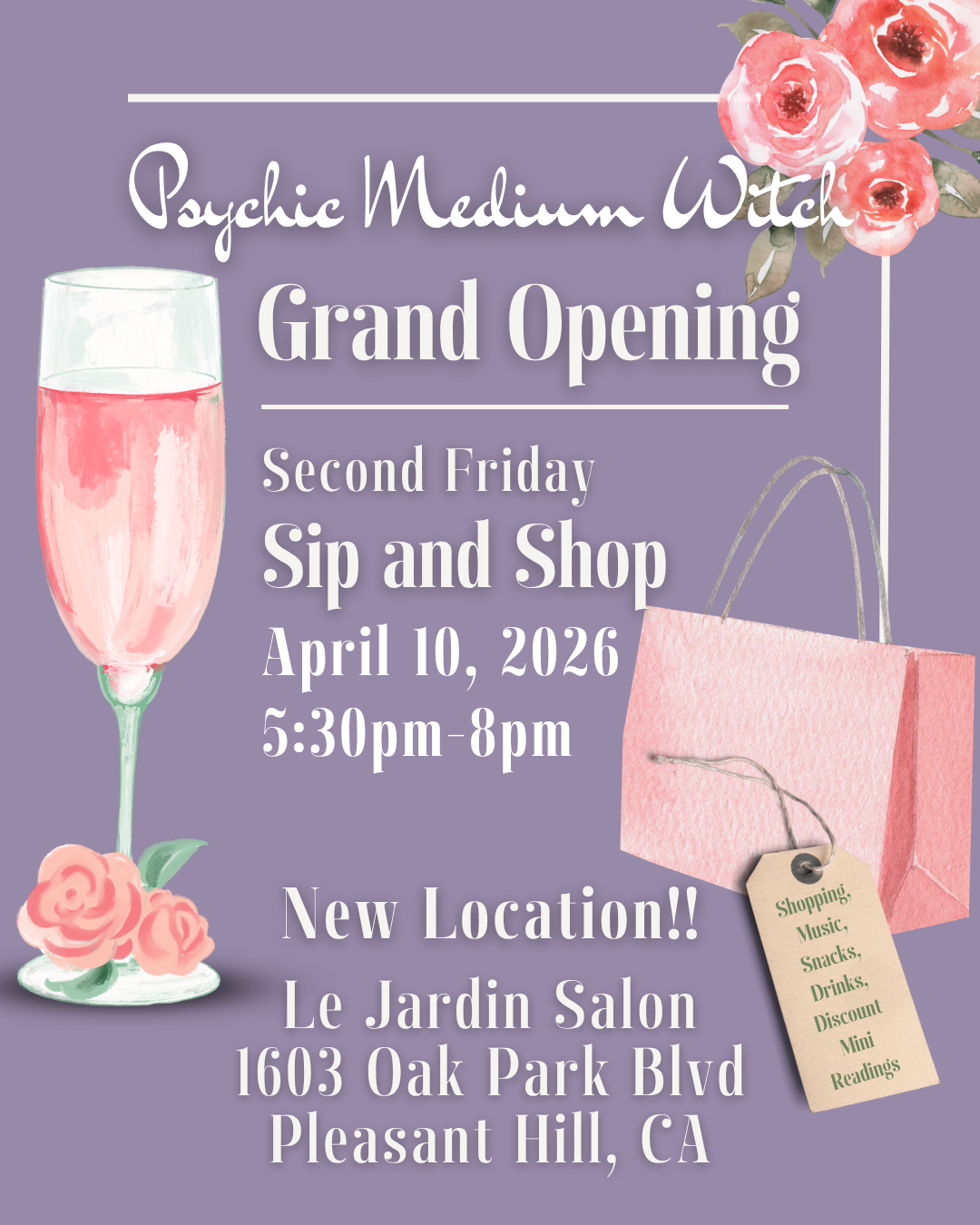 Grand Opening Sip and Shop