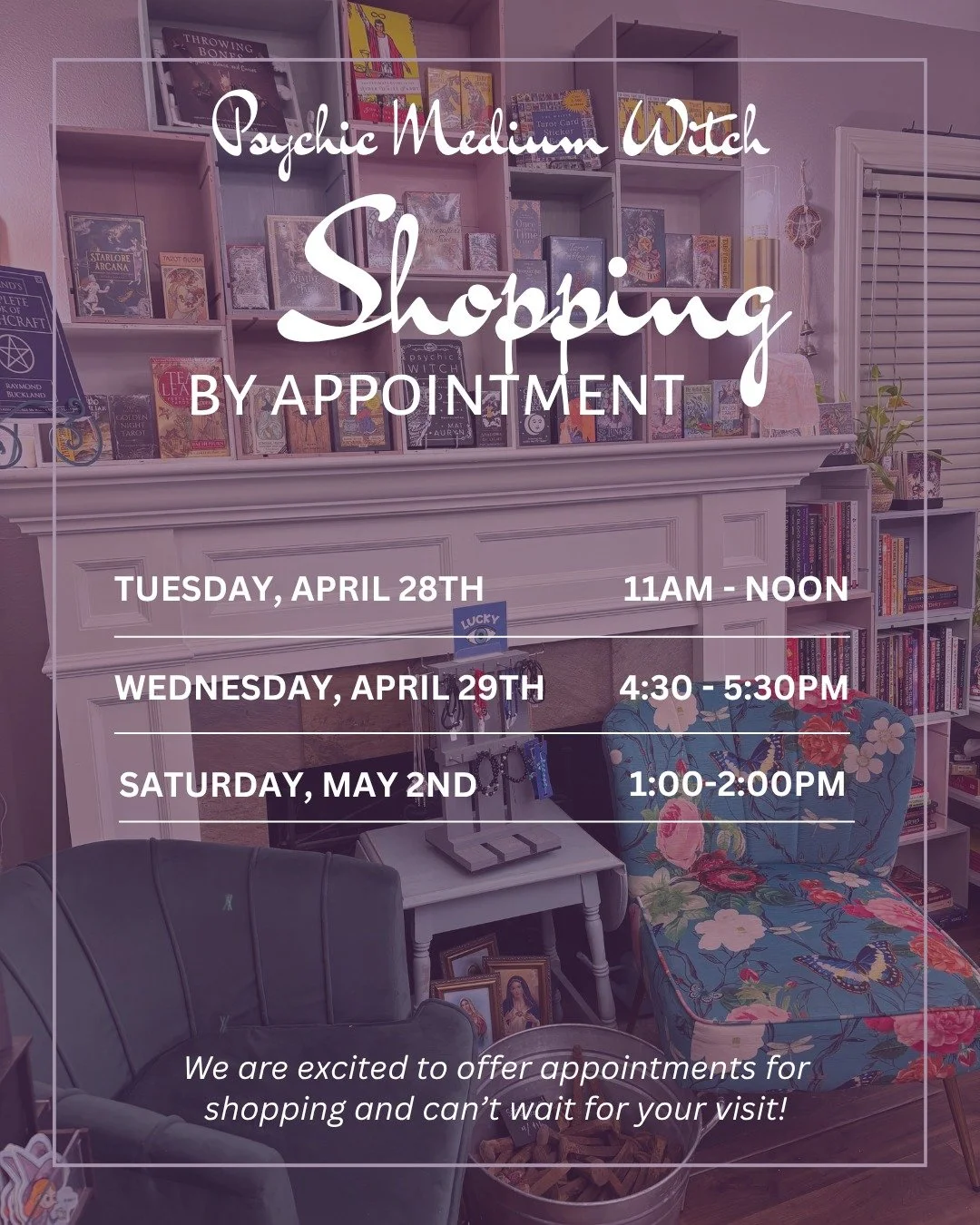 Just us patiently waiting for the Bay Area #witches to find our new shop&hellip; 🔮✨

WE MOVED!! 🚛📦✨

Our new location is at Le Jardin Salon, 1603 Oak Park Blvd, Pleasant Hill, CA! 💇🏻&zwj;♀️🌸🌿✨

We can&rsquo;t wait for you to come see us! 🙌🏼?