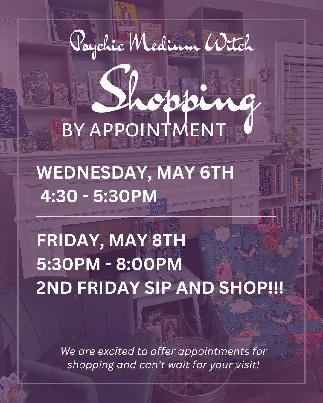 Shopping by appointment is available now! 📆

We have availability Wednesday, May 6th from 4:30-5:30pm. 🙌🏼🎉🫶🏼 Reserve your place! 🛍️✨Link in Bio!! 🔗

I can&rsquo;t wait to welcome you to our little garden oasis at Le Jardin Salon!!! 💇🏻&zwj;♀