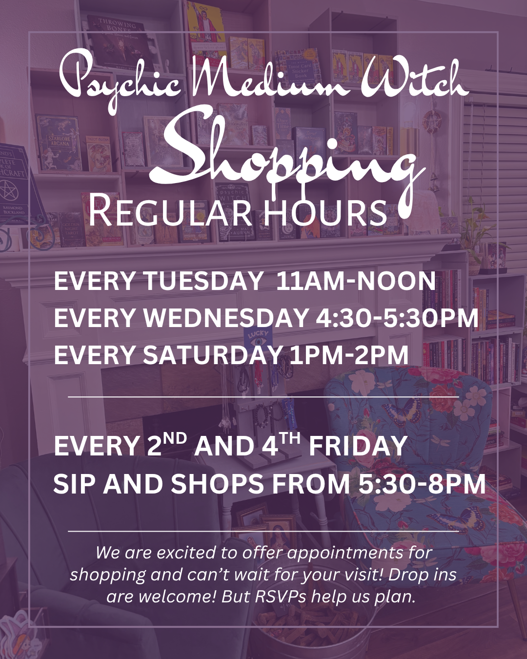 Shop by Appointment!