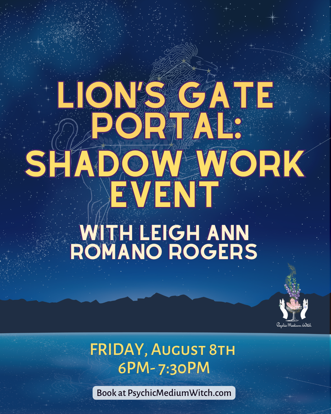 Lion’s Gate: Shadow Work Event
