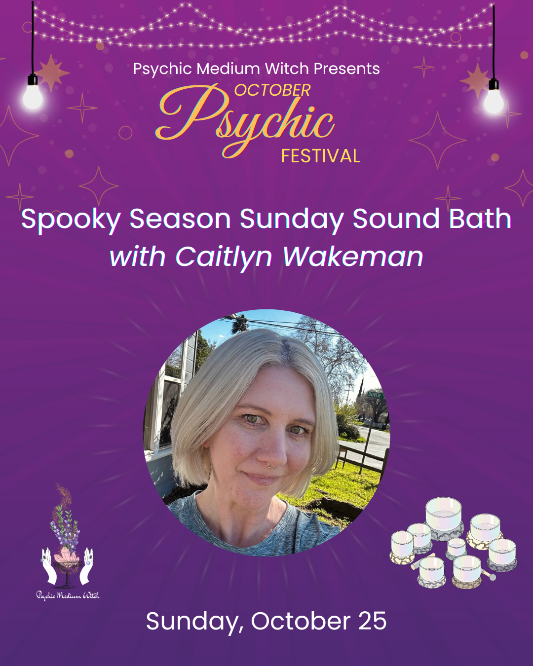 Spooky Season Sunday Sound Bath with Caitlyn Wakeman