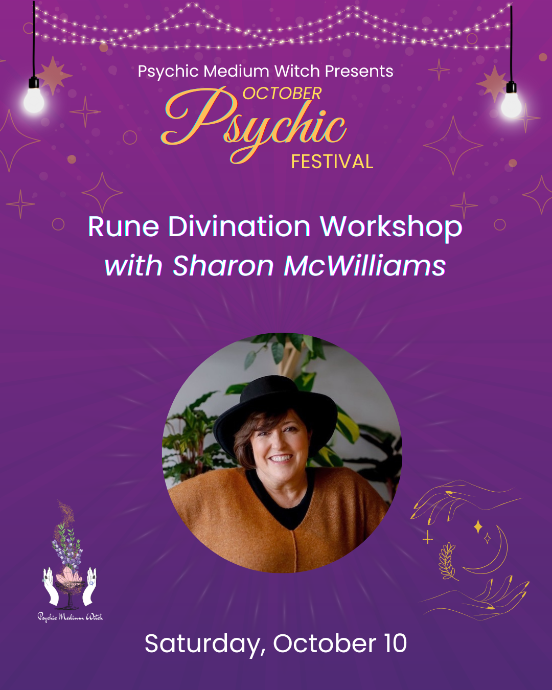 Rune Divination Workshop with Sharon McWilliams