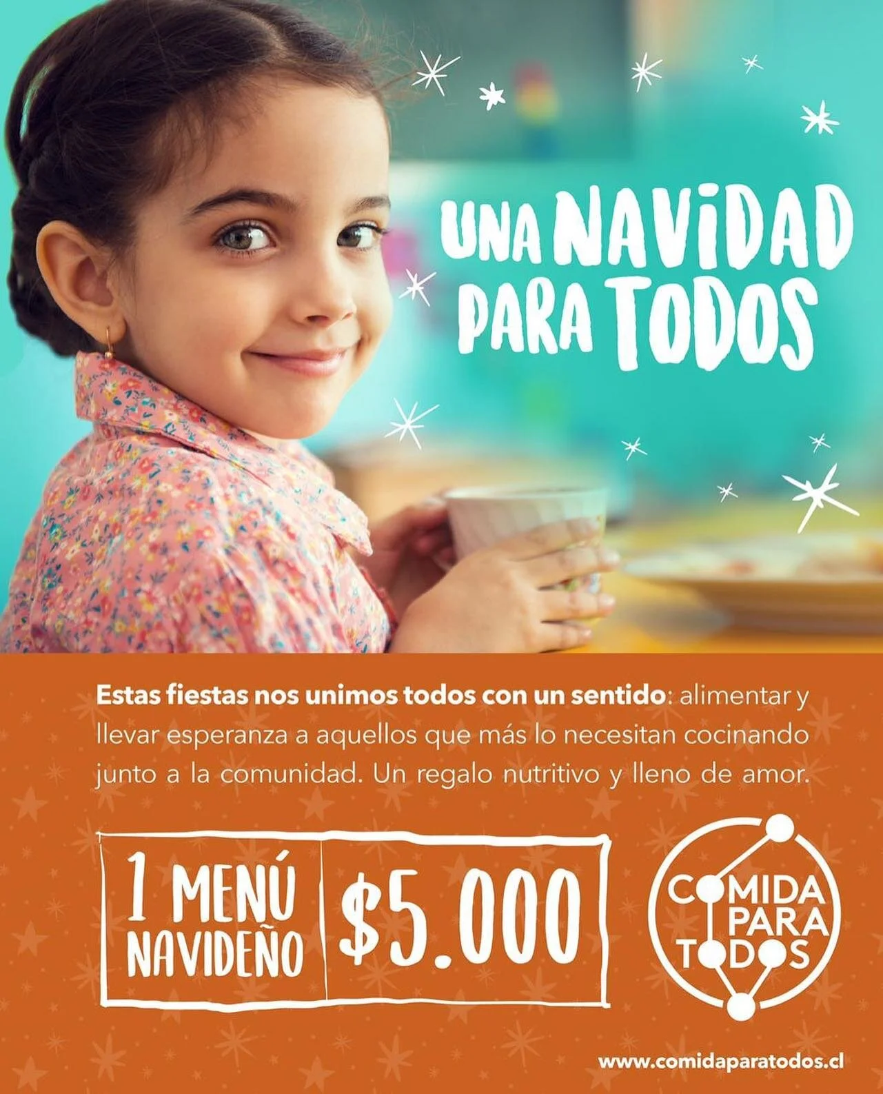 La navidad tiene muchas versiones, como diversos somos en Chile. Eso sí, jamás puede faltar una buena comida en familia, bien conversada y con la mesa puesta bonita. 

Lamentablemente, no a todos les alcanza para armar su cena. Es por eso que @comi