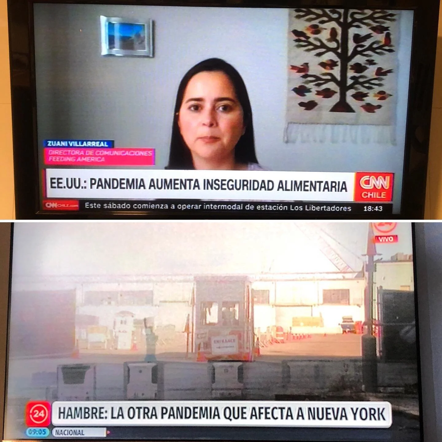 Con asombro y casi-casi con regocijo informan el canal nacional y CNN sobre la epidemia de hambre en Estados Unidos, otrora ejemplo de abundancia. Dos lindas notas, repetidas hasta el cansancio durante un fin de semana. 

Ya se quisieran esta cobertu