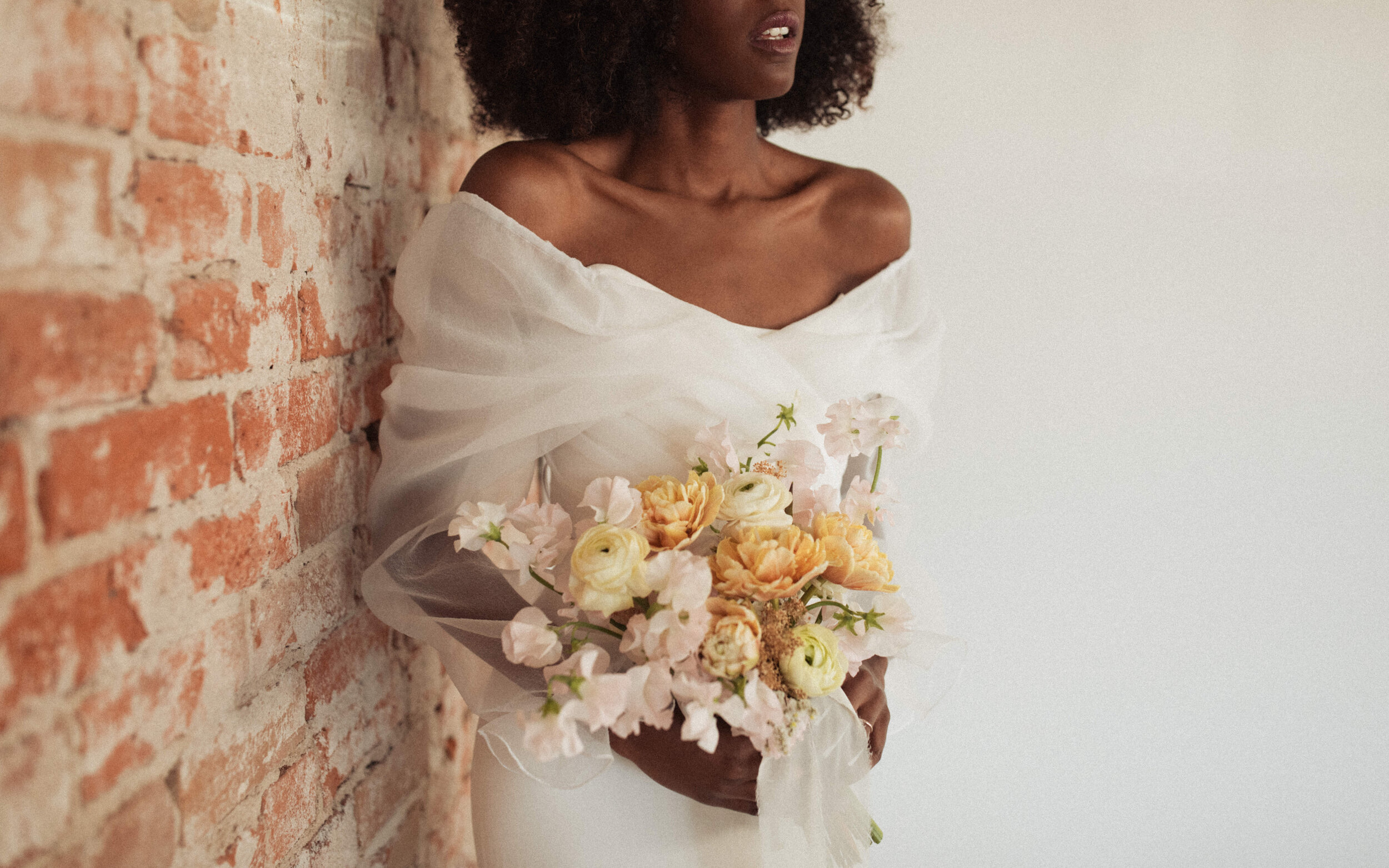  ROSE wedding dress by The Label modern styled wedding shoot at Blanc Denver 