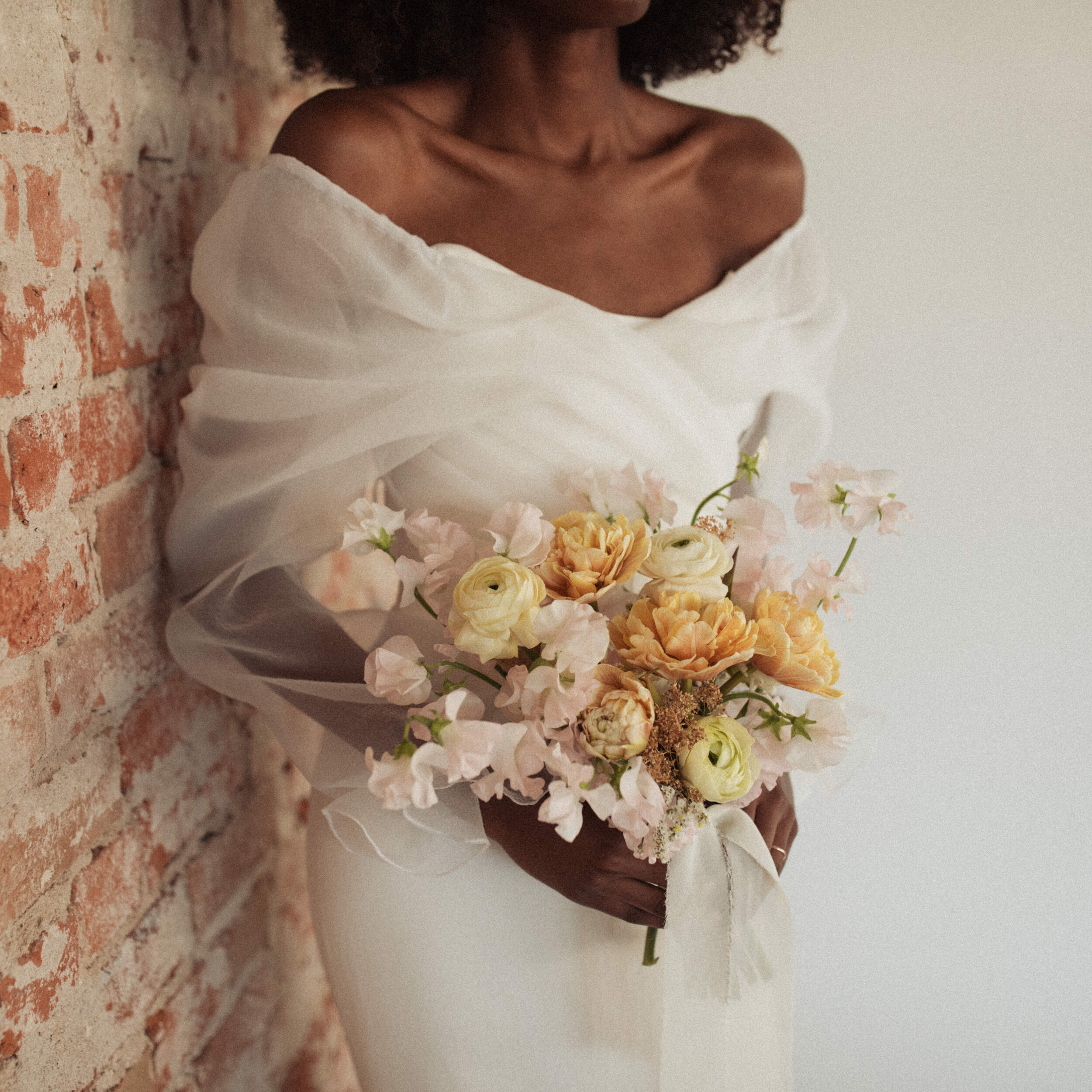  ROSE wedding dress by The Label modern styled wedding shoot at Blanc Denver 