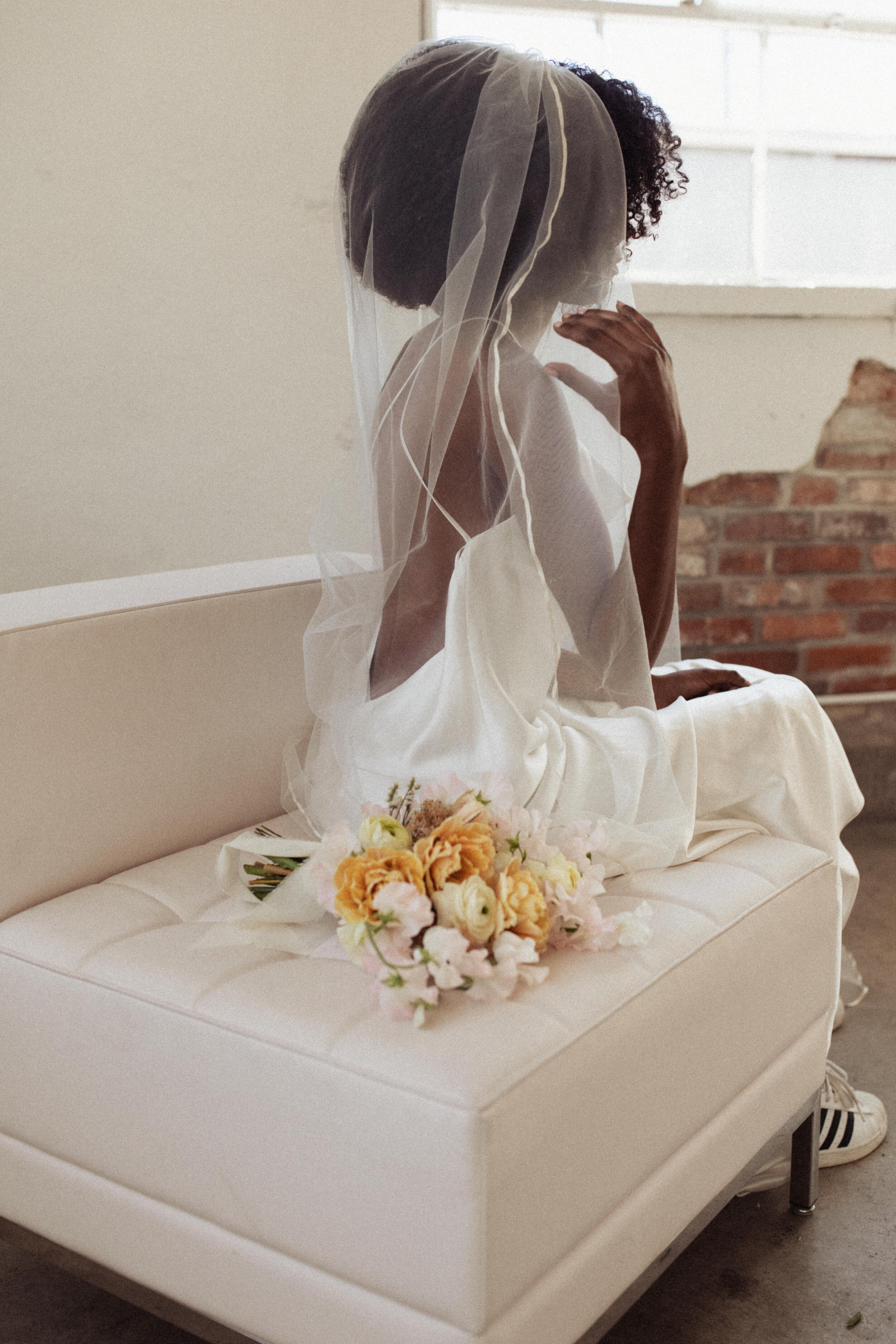  SLOAN wedding dress by The Label modern styled wedding shoot at Blanc Denver 