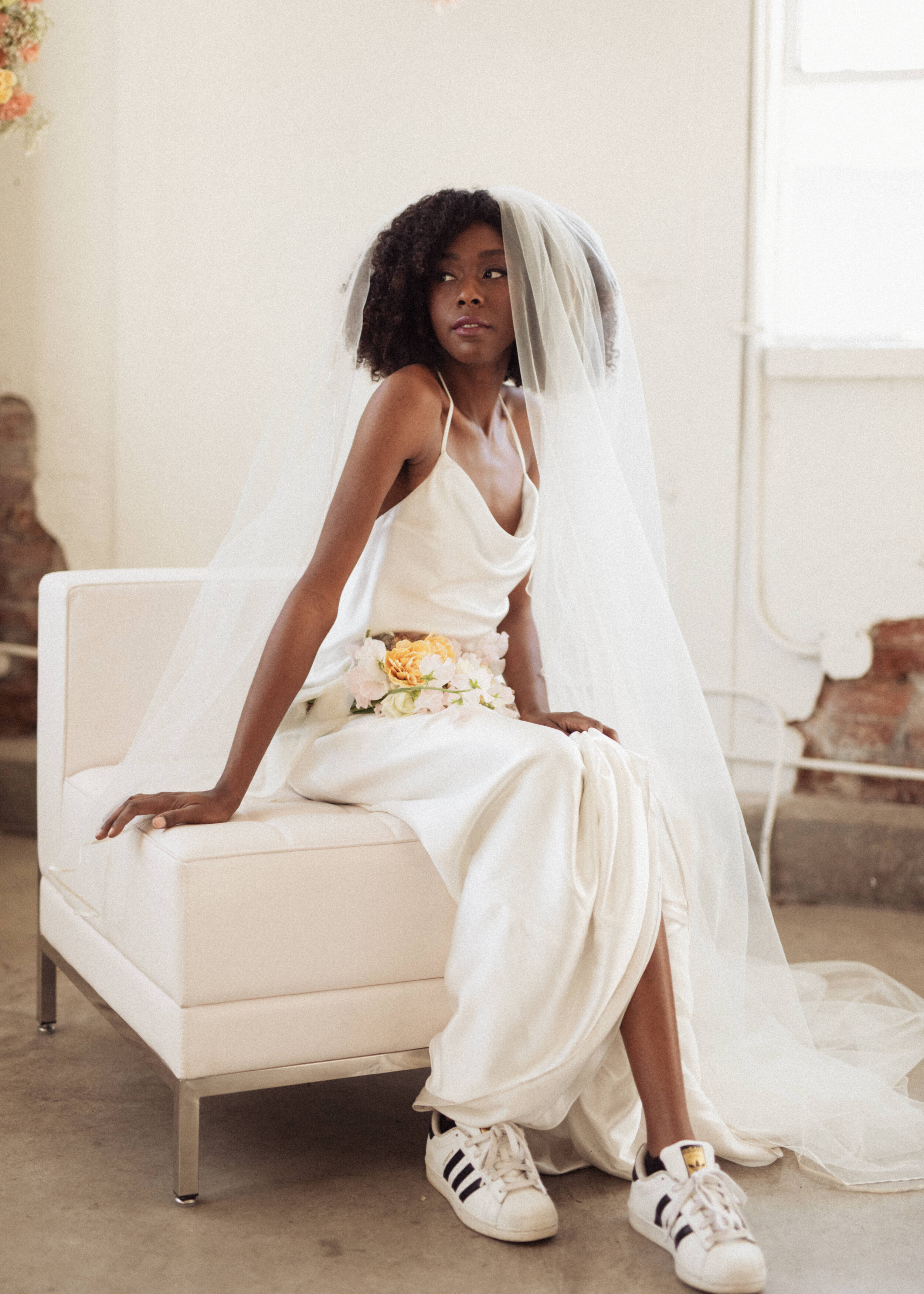  SLOAN wedding dress by The Label modern styled wedding shoot at Blanc Denver 