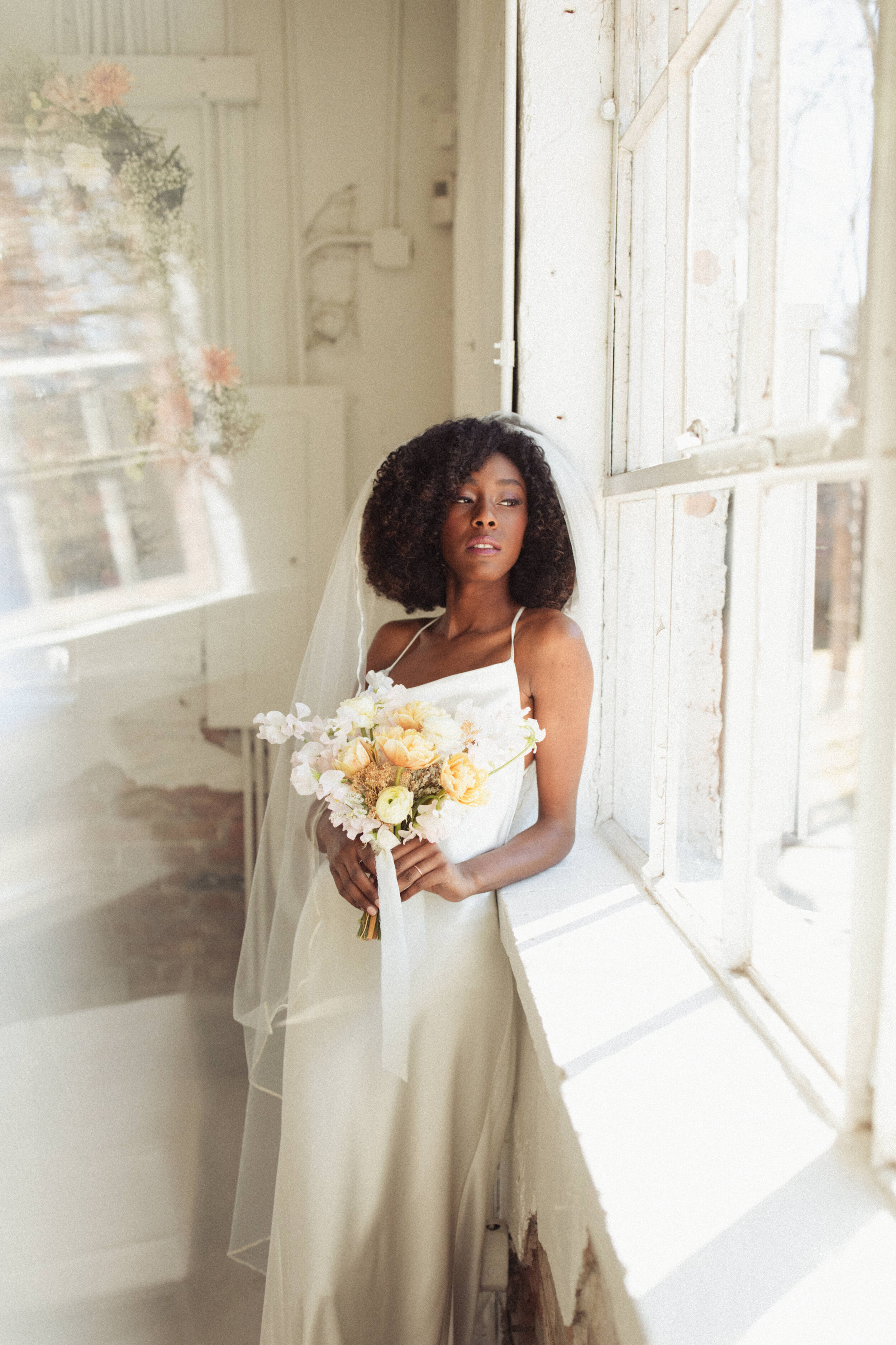  SLOAN wedding dress by The Label modern styled wedding shoot at Blanc Denver 