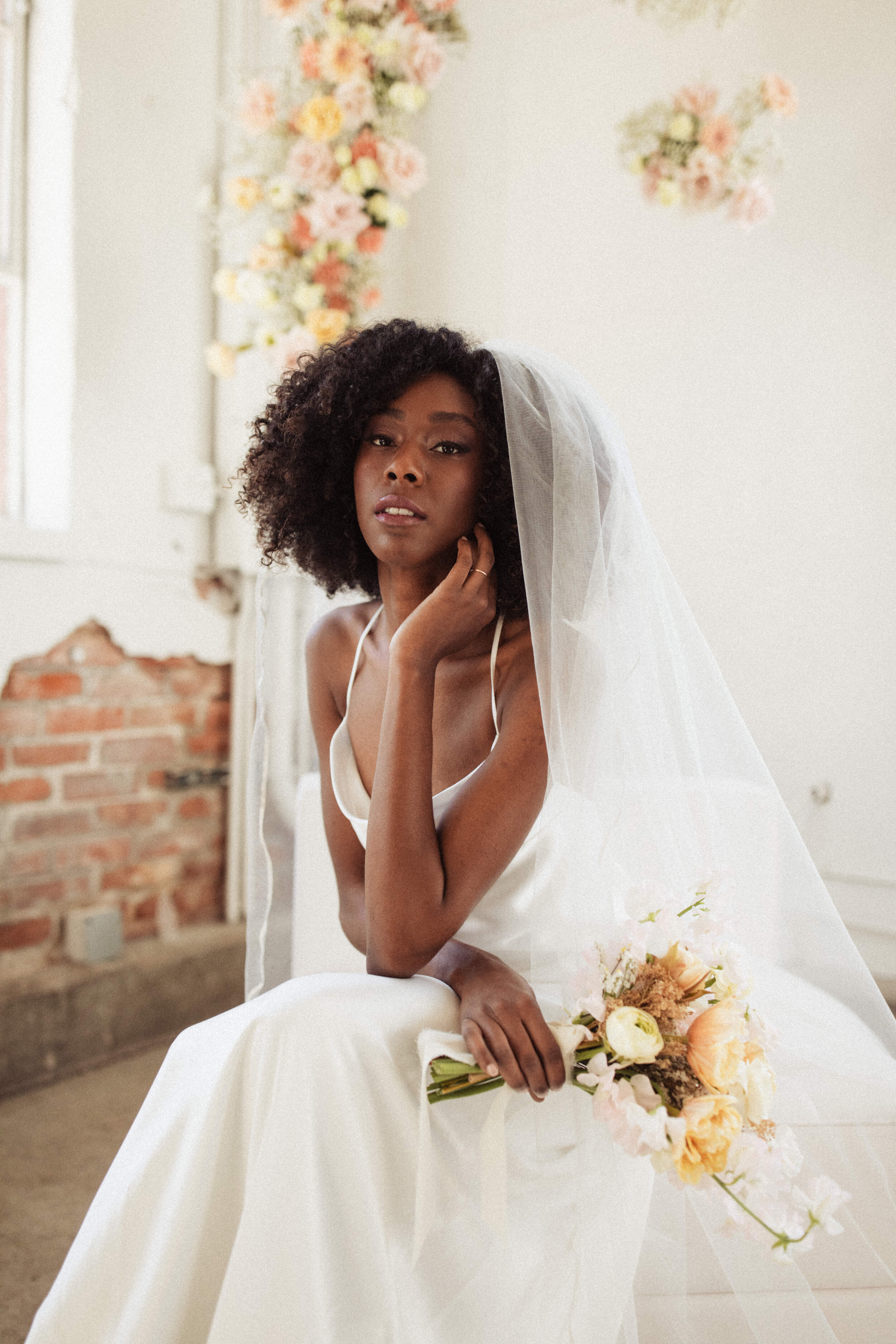  SLOAN wedding dress by The Label modern styled wedding shoot at Blanc Denver 