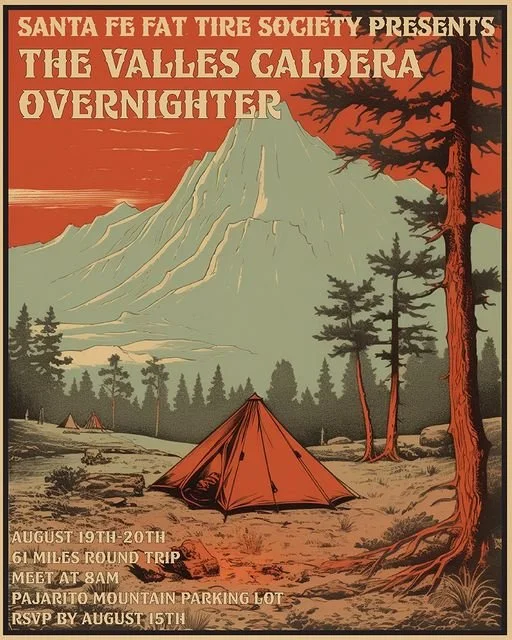 Valles Caldera Bikepacking Overnight - Aug 19/20