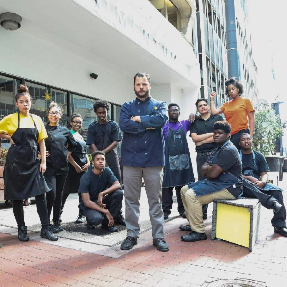 Chad Houser and Interns_CafeMomentum