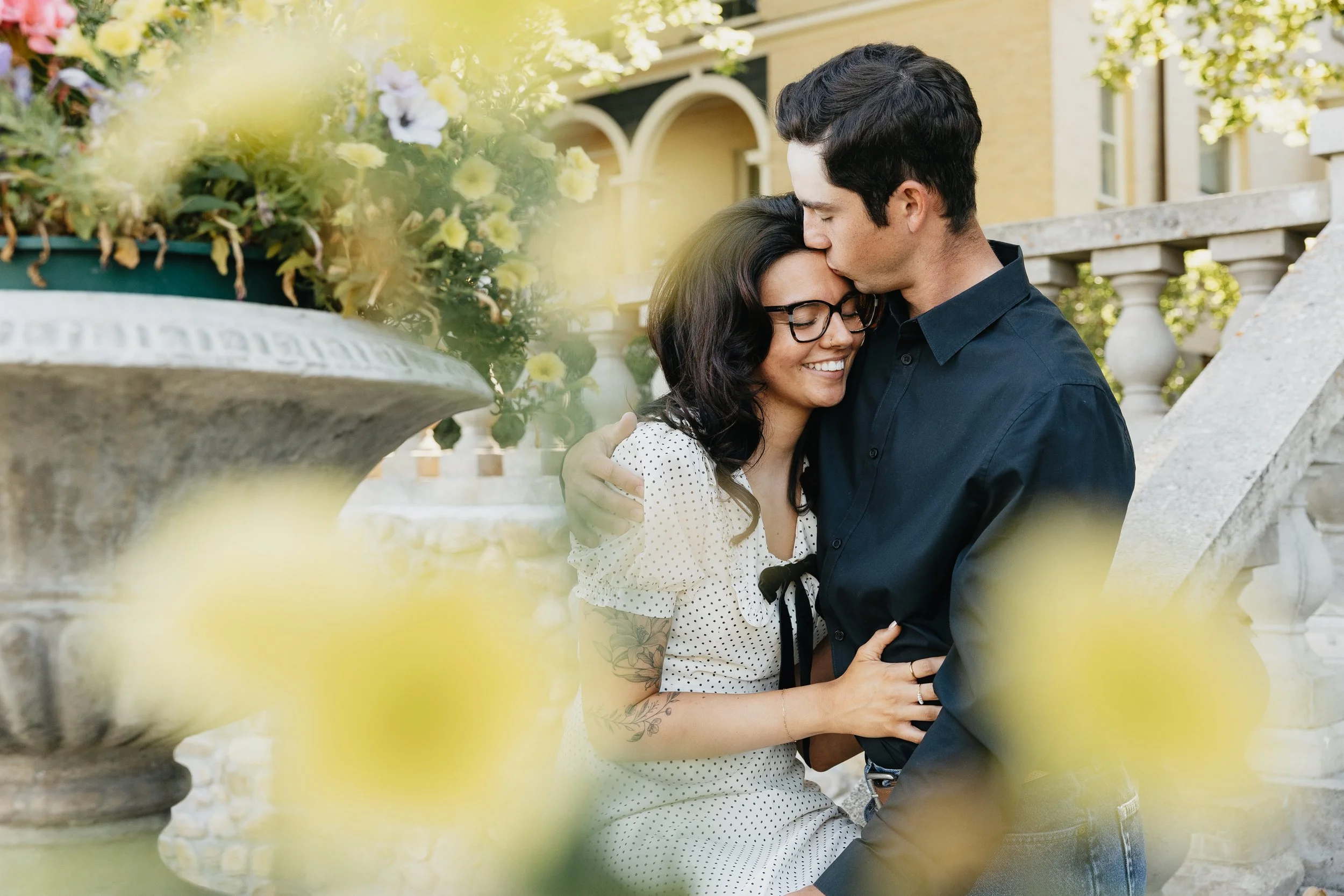 Engagement sessions in Montana designed for couples who want effortless, romantic photos without forced poses.