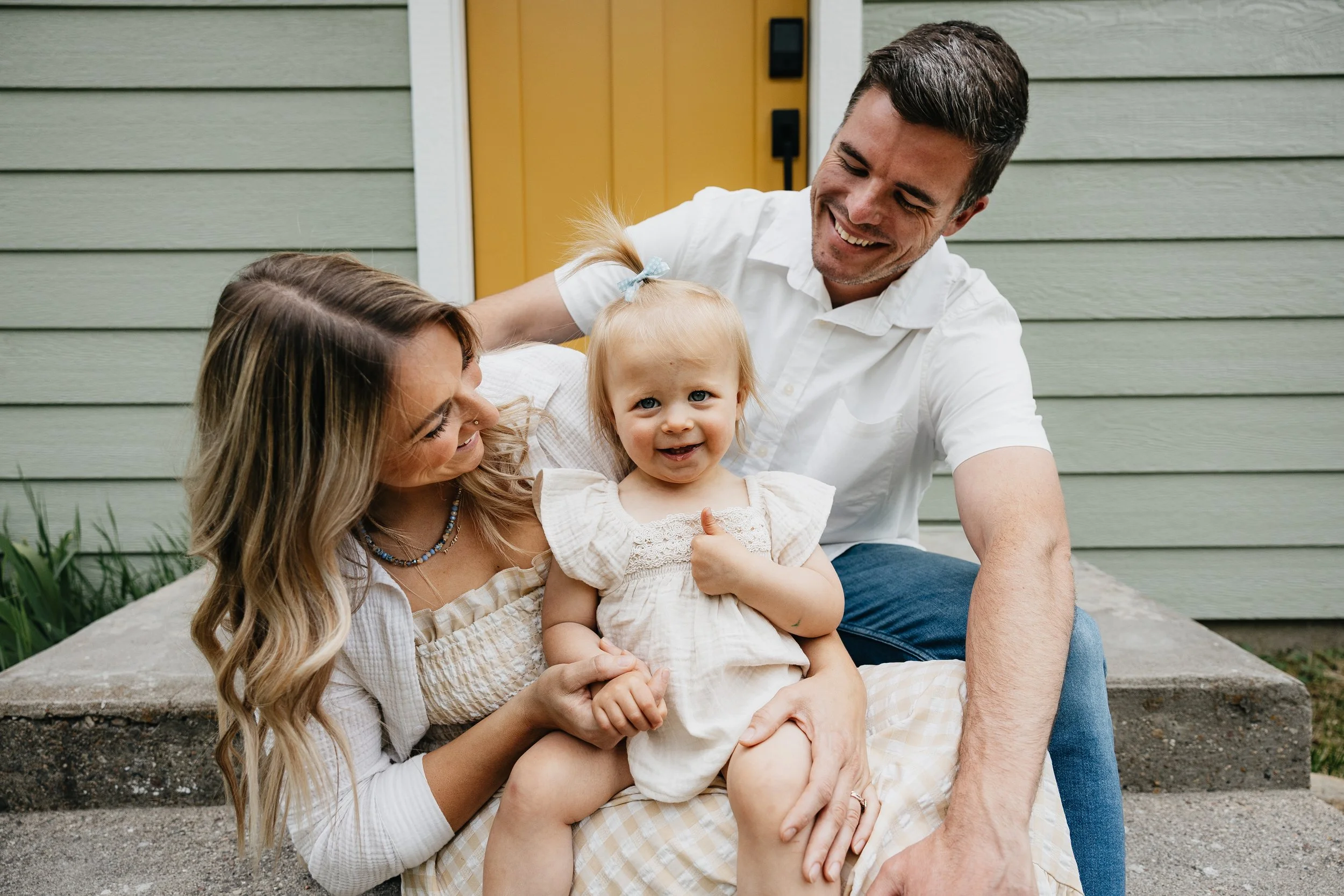 Capture your family’s love with at-home photography in Missoula, Montana, featuring candid moments and natural connection in your own space.