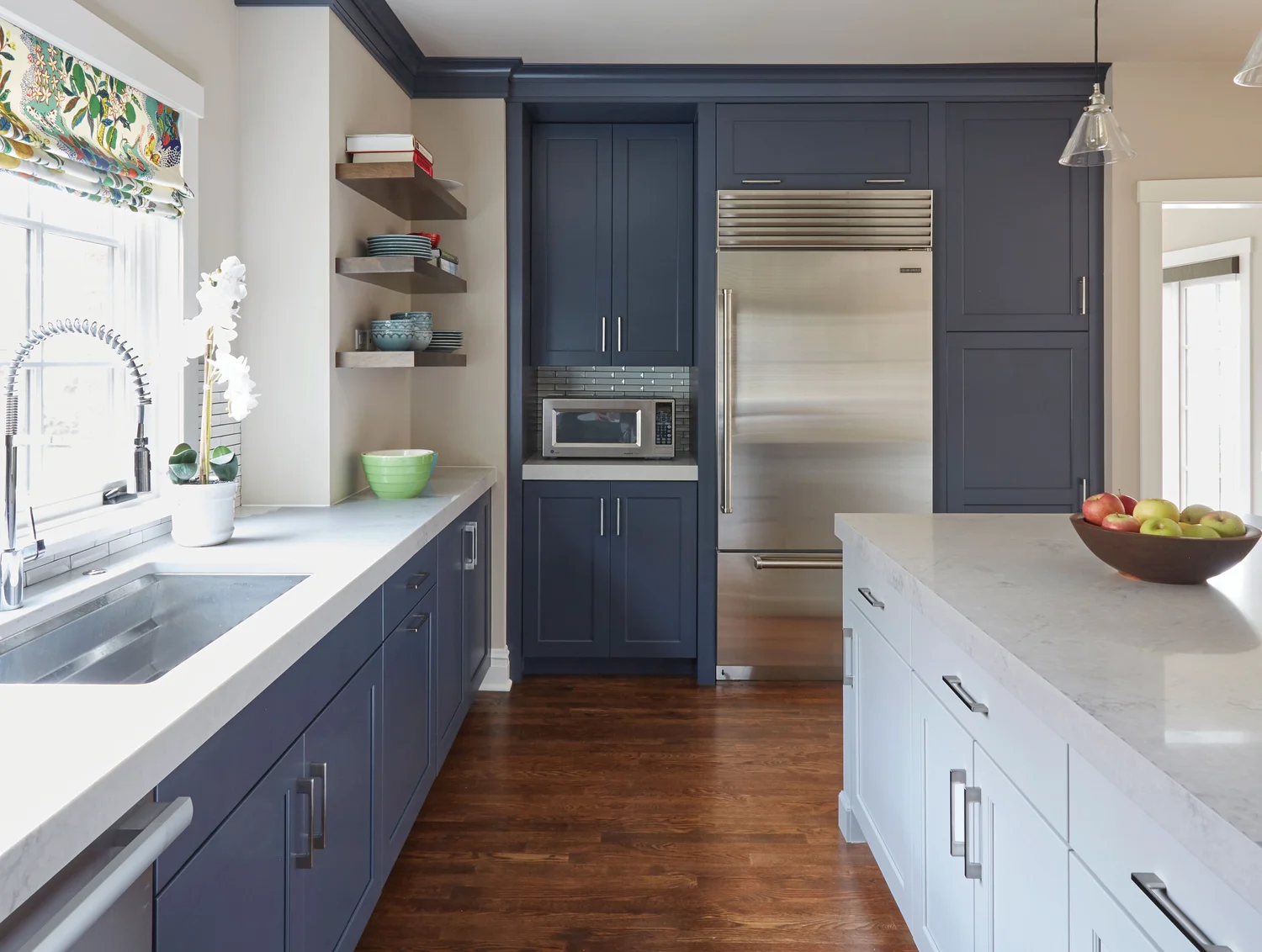 Kitchen project — A Seabrook Hale Navy BM Wickham Gray 3