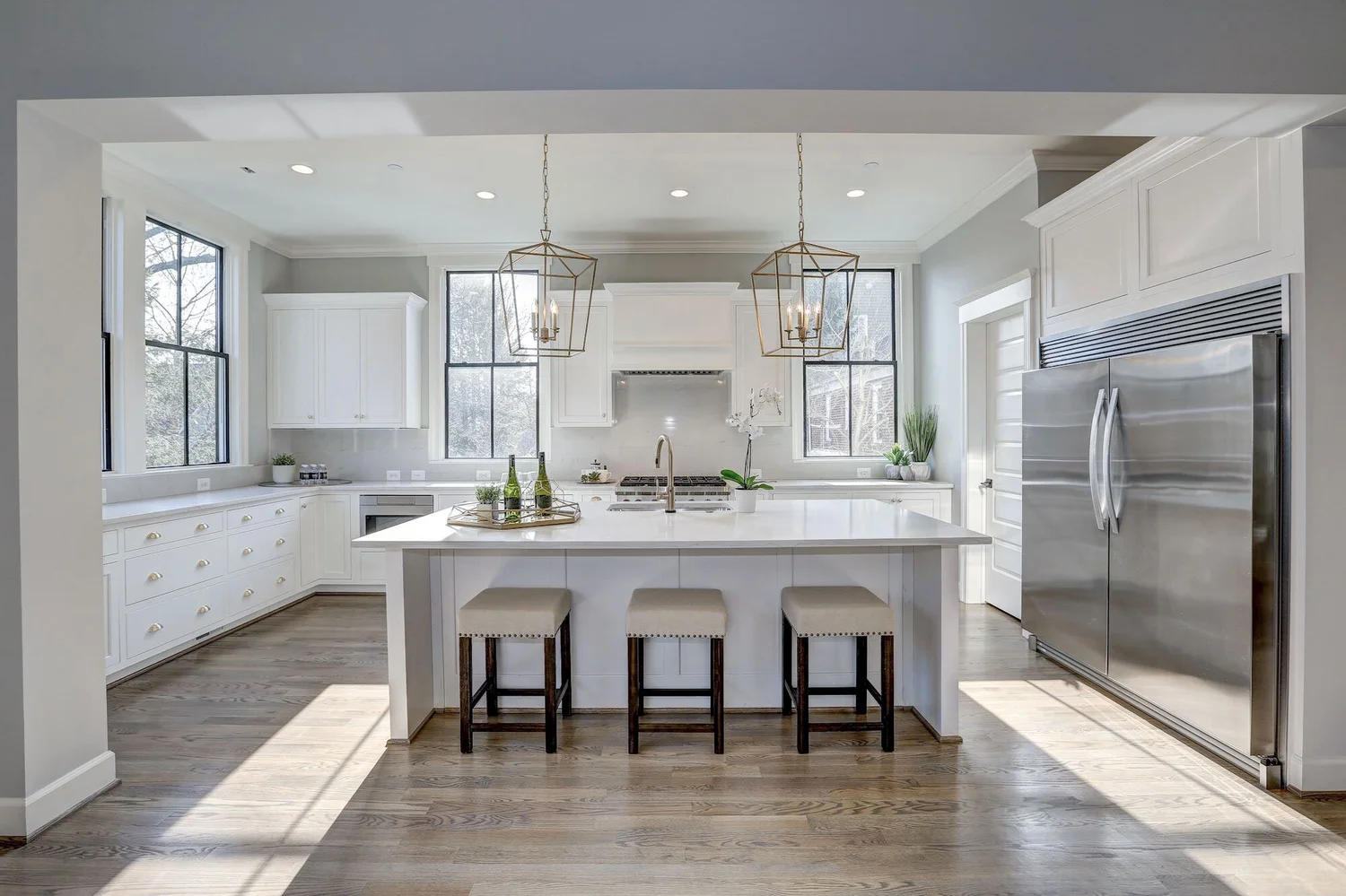 Custom cabinetry detail